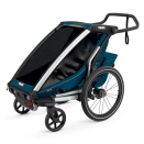 Детская коляска мультиспортивный прицеп Thule Chariot Cross 1 Majolica Blue