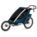 Детская коляска мультиспортивный прицеп Thule Chariot Cross 1 Majolica Blue