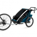 Детская коляска мультиспортивный прицеп Thule Chariot Cross 1 Majolica Blue